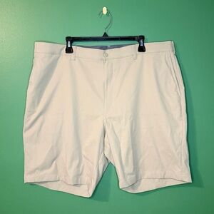 Hogan Men's Light Gray Flat Front Shorts